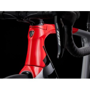 Bike Trek Emonda SL 6 Pro Di2 - Quicksilver/Radioactive Red 2023 Trek Bikes