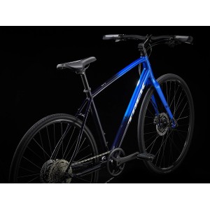 Bike Trek FX 3 Disc - Alpine Blue to Deep Dark Blue Fade 2023 Trek Bikes