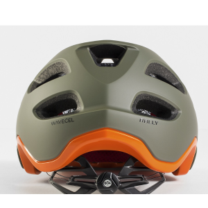 Helmet Mtb Bontrager Rally WaveCel - Olive Grey/Roarange Opaco Bontrager