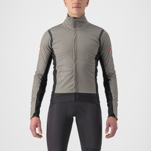 Jacket Castelli Alpha RoS 2 Jacket - Nickel Gray/Black Reflex Castelli