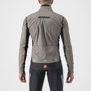 Jacket Castelli Alpha RoS 2 Jacket - Nickel Gray/Black Reflex Castelli