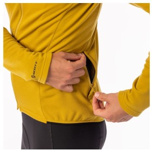 Long sleeves Scott Gravel Merino - Mellow Yellow Scott