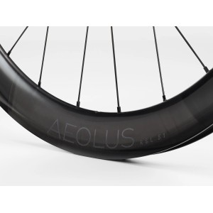 Front road wheel Bontrager Aeolus RSL 51 TLR Disc Bontrager