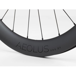 Road wheel Rear Bontrager Aeolus Pro 51 TLR Disc Bontrager