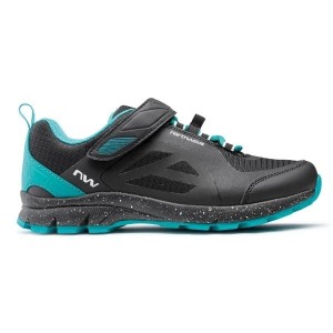 Shoes Northwave Mtb Escape Evo Woman - Black/Aqua Northwave