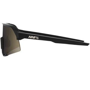 Glasses 100% S3 - Soft Tact Black/Soft Gold 100%