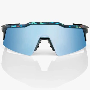 Glasses 100% SPEEDCRAFT SL - Black Holographic/Hiper Blue 100%