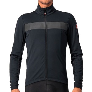 Jacket Castelli Double 3 Jacket - Light Black/Black Reflex Castelli