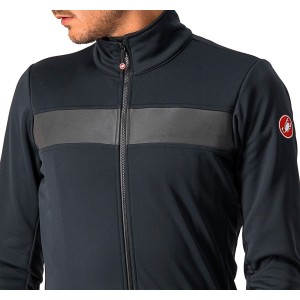 Jacket Castelli Double 3 Jacket - Light Black/Black Reflex Castelli