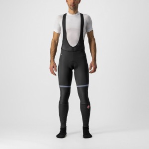 Long salopettes Castelli Polar 3 Bibtight - Black Castelli