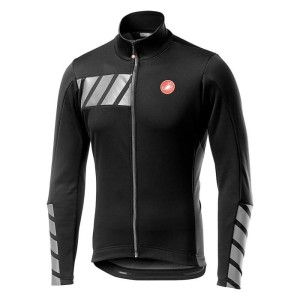 Jacket Castelli Double 2 Jacket - Black/Grey Iridescent Castelli