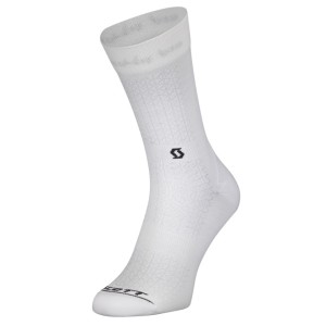 Socks Scott Performance Crew - White/Black Scott