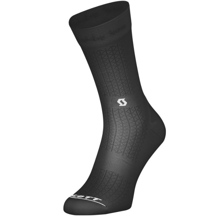 Socks Scott Performance Crew - Black/White Scott