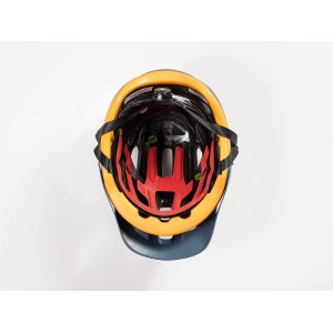 Casco Bontrager Quantum Mips - Battleship Blue/Marigold Bontrager