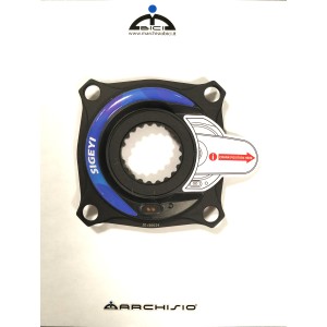 Sigeyi AXO power meter for MTB Shimano 4/104 - Blue Sigeyi