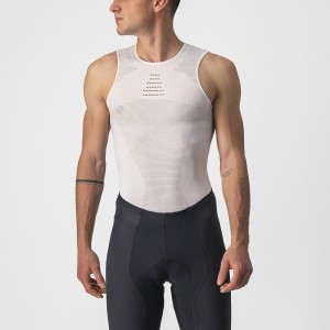 Intima Canotta Castelli Core Seamless Base Layer - White Castelli