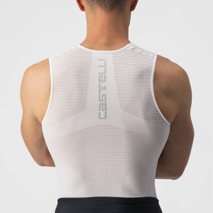 Intima Canotta Castelli Core Seamless Base Layer - White Castelli