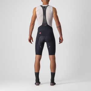 Salopette Pantaloncino Castelli Free Aero Rc Bibshort - Black Castelli