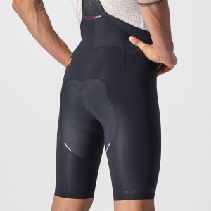 Salopette Pantaloncino Castelli Free Aero Rc Bibshort - Black Castelli