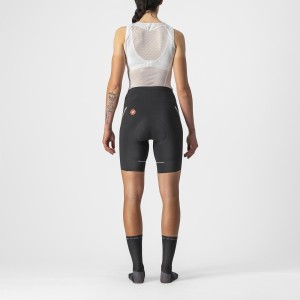 Trousers Castelli Donna Velocissima 3 Short - Black/Silver Castelli