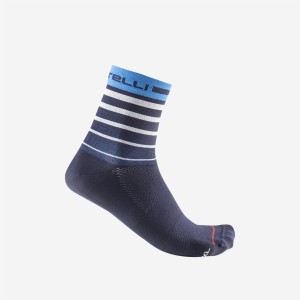 Socks Castelli Speed Road 12 - Belgian Blue Castelli