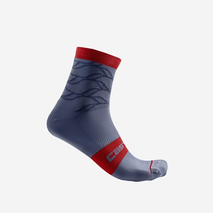 Socks Castelli Woman Climber's 3.0 12 cm - Belgian Blue Castelli