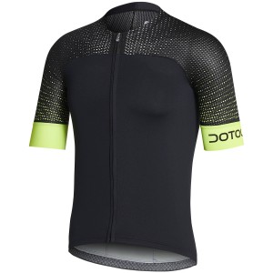 Knife Dotout Hybrid Jersey - Black/Fluo Yellow Dotout