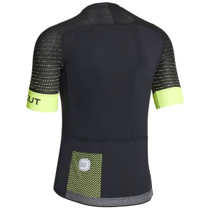 Knife Dotout Hybrid Jersey - Black/Fluo Yellow Dotout