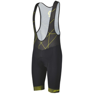 Salopette Pantaloncino Scott RC Team ++ - Black/Sulphur Yellow Scott