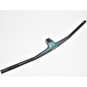 Carbon handlebar Syncros Bar Sy Fraser IC XC WTY 22 - Prism Green Purple Scott