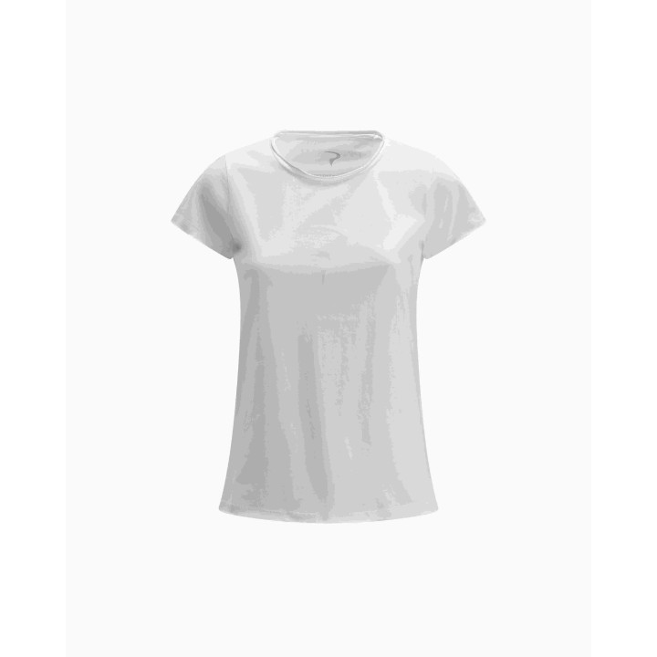 T-shirt Woman Pinarello Big Logo - White Pinarello