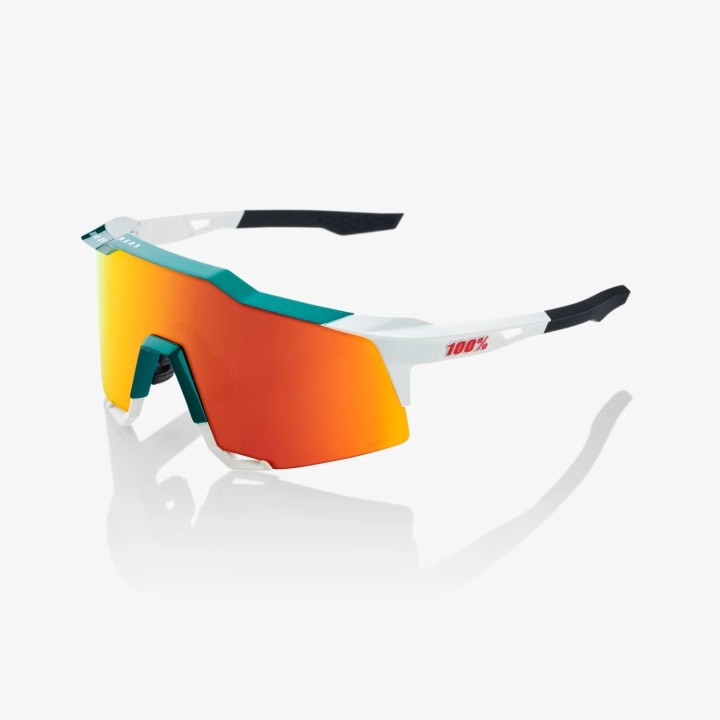 Glasses 100% SPEEDCRAFT SL Theme BORA - White/Hiper Red 100%