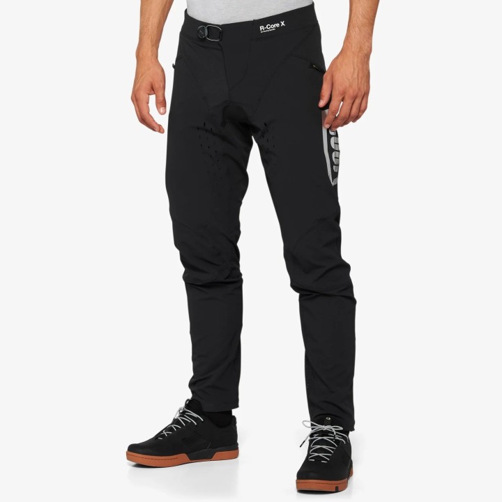 Long trousers 100% R-CORE X - Black/White 100%