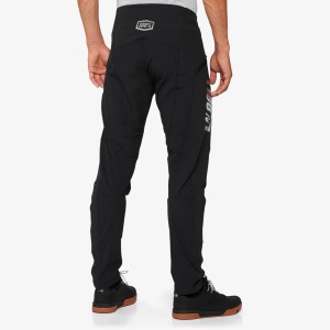 Long trousers 100% R-CORE X - Black/White 100%