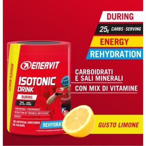 Enervit Isotonic Drink Lemon jar 420 gr. Enervit