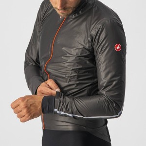 Jacket Castelli Idro 3 Jacket Gore-Tex ® - Black Anthra Castelli