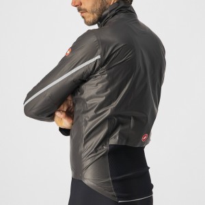 Jacket Castelli Idro 3 Jacket Gore-Tex ® - Black Anthra Castelli