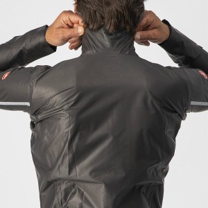 Jacket Castelli Idro 3 Jacket Gore-Tex ® - Black Anthra Castelli