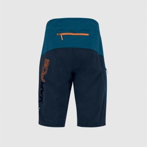 Shorts Karpos Rapid Baggy - Blue Petrol/Orange Karpos