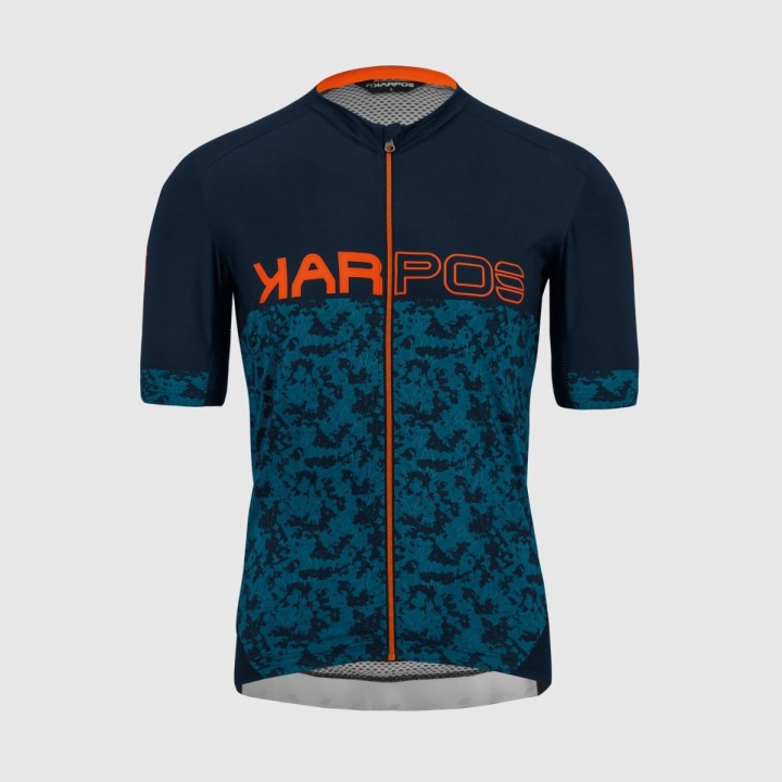 Knife Karpos Jump Jersey - Blue/Orange Karpos