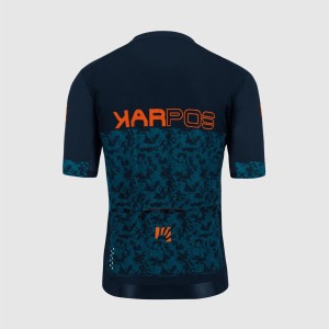 Knife Karpos Jump Jersey - Blue/Orange Karpos