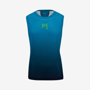 Canoe Karpos Verve Mesh Sleeveless - Black/Indigo Blue