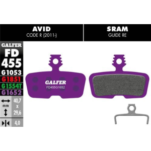 Brakes Galfer E-Bike Purple FD455 Galfer Bike