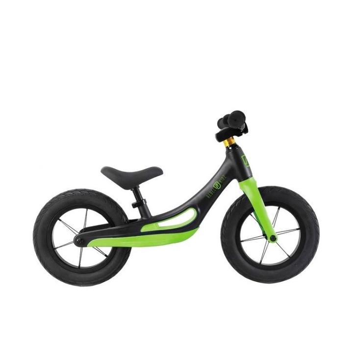 Bike Balance Rebel Kidz 12.5" - Black/Green