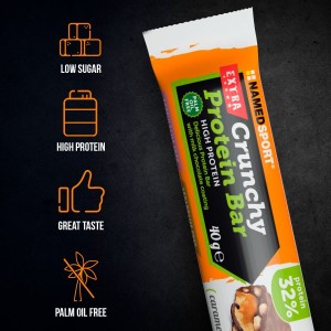 Named Crunchy Protein Bar Caramel/Vanilla 40gr Named