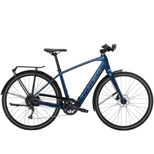 Bike Trek FX+ 2 - Satin Mulsanne Blue 2023 Trek Bikes