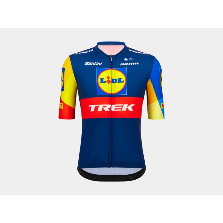 Knife Santini Team Lidl-Trek Replica Race - Dark Blue/Yellow Trek Bikes