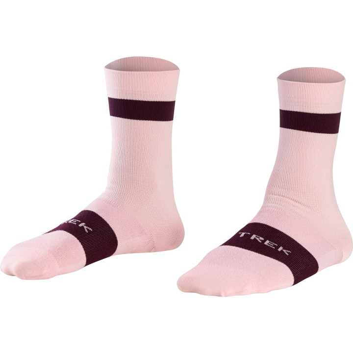 Trek Race Crew socks - Blush Trek Bikes