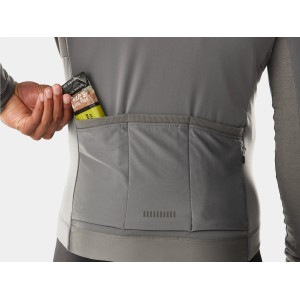 Trek Circuit Thermal long sleeve sweater - Charcoal Trek Bikes