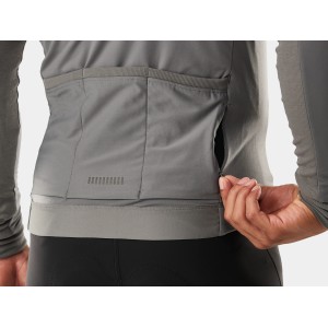 Trek Circuit Thermal long sleeve sweater - Charcoal Trek Bikes